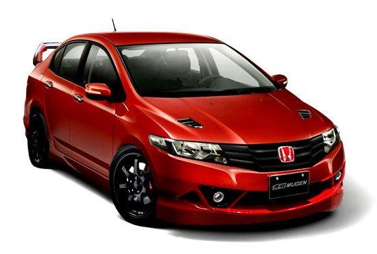New Honda City with Mugen Kit posted to my by my friend